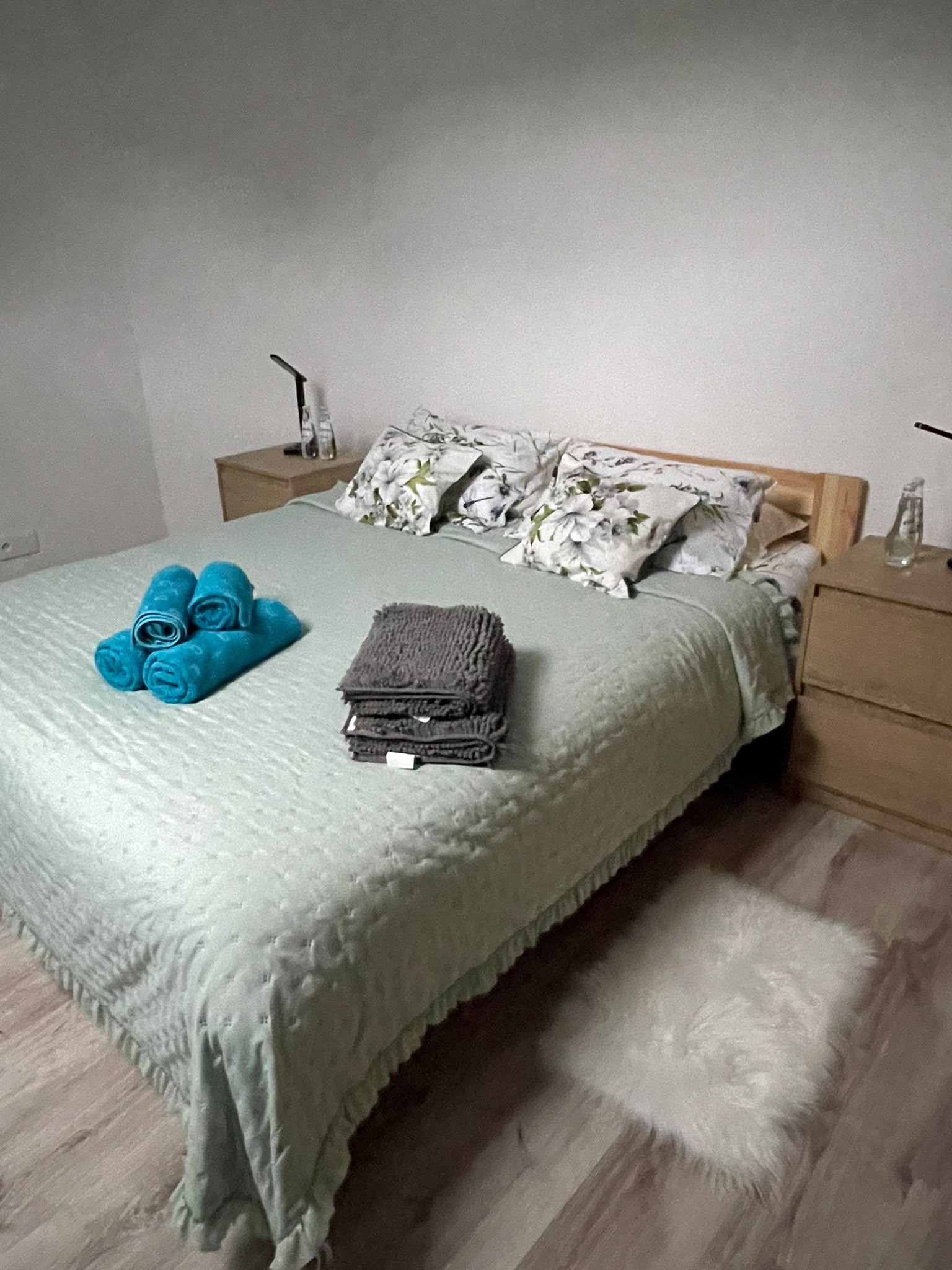 Pokój małżeński w Agroturystyce Pod Ferdlem
